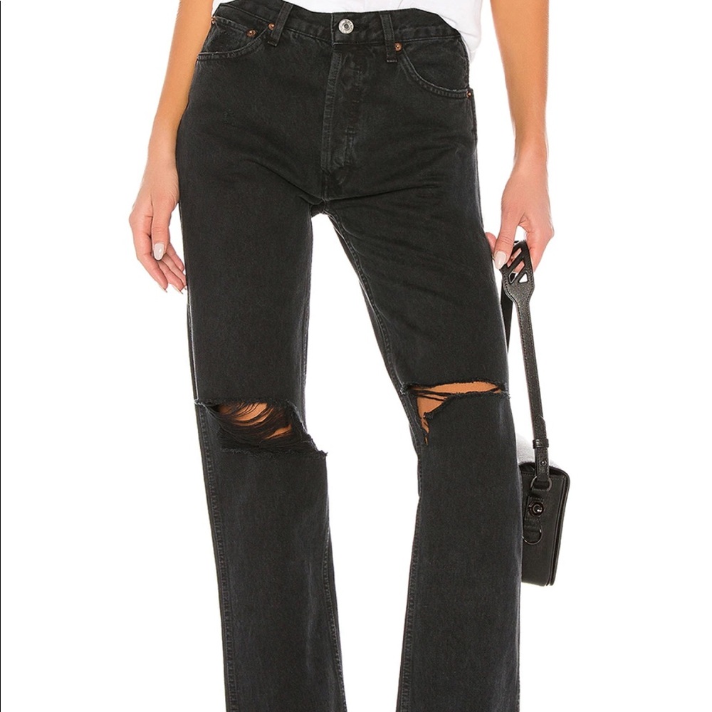 BNWT! Redone High Rise Loose Rigid Jeans sz 30.